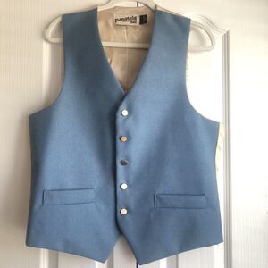 Men's Vintage 1970’s Levi’s Panatela Vest Size M 42" Adjustable